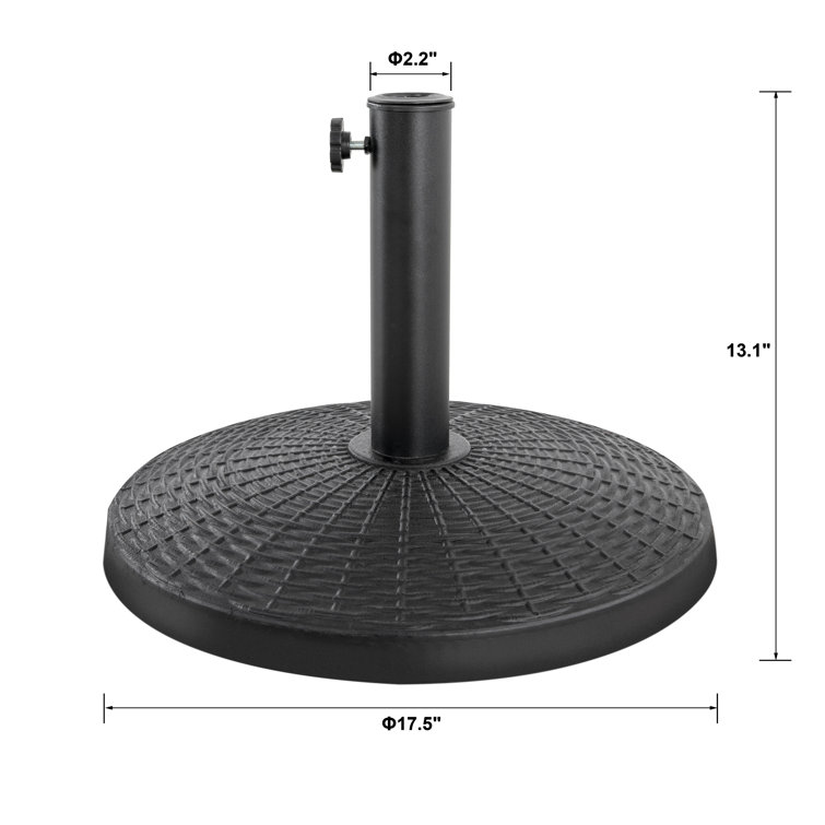 Bay Isle Home Minster 10 Lb. Resin Free Standing Umbrella Base